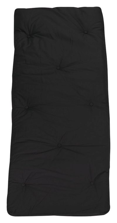 ColourMatch - Futon - Single Mattress - Jet Black